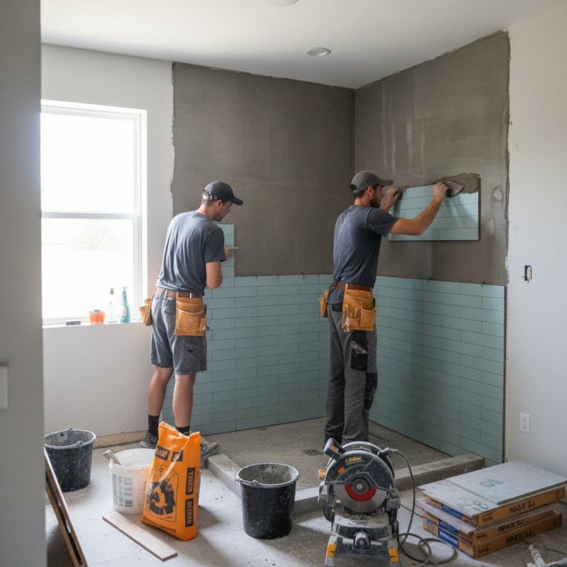 Bathroom Drain Installation detail