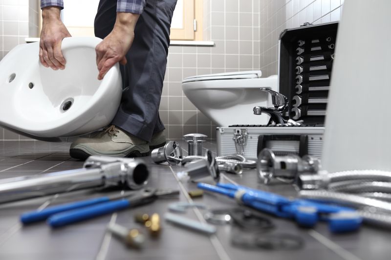 Commercial Toilet Installation detail