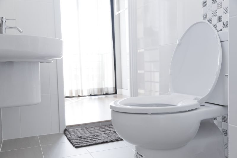 Commode Installation detail